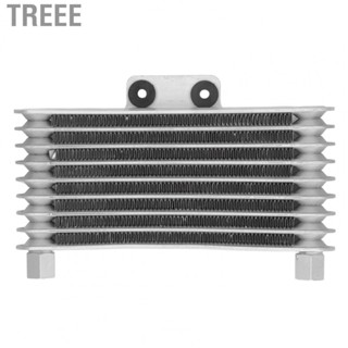 Treee Motorcycle Oil Radiator Motorcycle Engine Oil Cooler Strong Power Rapid Cooling for 2 Stroke Off Road Motorbike