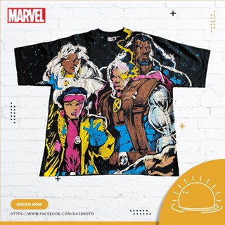 Marvel Comics T-Shirt X-Men size XXL (Black) Cotton 100% แขนสั้น