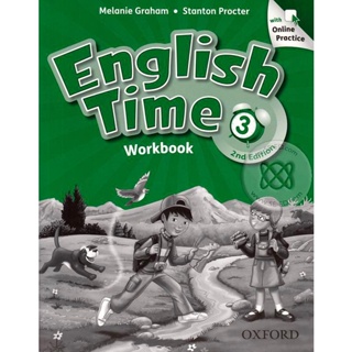 Bundanjai (หนังสือเรียนภาษาอังกฤษ Oxford) English Time 2nd ED 3 : Workbook +Online Practice (P)