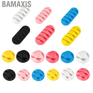 Bamaxis Cable  Flexible Easy Installation Strong Adhesion Multipurpose Cord Management Office Supplies