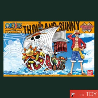 Bandai ONE PIECE GRAND Ship COLLECTION 01 THOUSAND SUNNY ชุดโมเดลเรือ พลาสติก