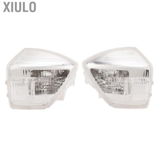 Xiulo Turn Signal Light Cover  ABS Side Mirror Indicator Lens High Temperature Proof  for Car