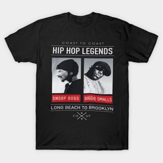 เสื้อยืด พิมพ์ลาย Biggie Smalls Snoop Dogg สําหรับผู้ชาย และผู้หญิง