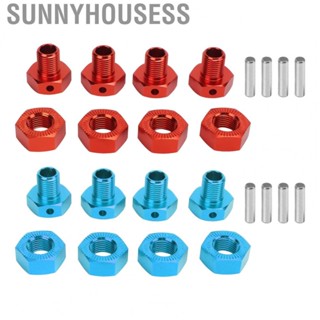 Sunnyhousess Metal 17mm Wheel Hex Coupler  RC Wheel Hex  Deformation Prevention  for JLB RC Car