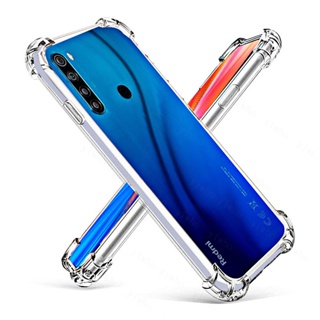 เคสซิลิโคนนิ่ม แบบใส กันกระแทก สําหรับ Xiaomi Redmi Note 8 2021 Note8 Pro Note 8T Redmi Note 8Pro 8T