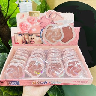 HASAYA GIRL PEACH SWEET CHEEK BLUSHER เนื้อเนียนนุ่ม สัมผัสบางเบา เม็ดสีแน่นเข้มข้นมีคุณภาพ