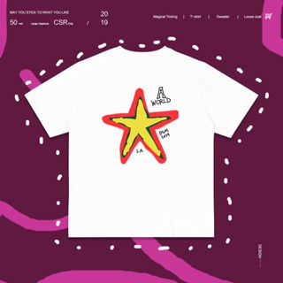 พร้อมส่ง เสื้อยืดแขนสั้น พิมพ์ลายกราฟฟิติ TRAVIS SCOTT x DOVER Star Tee