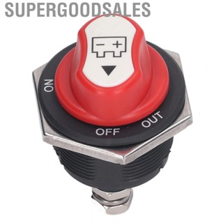 Supergoodsales Power Cut Switch  200A  Leakage Safe 32V DC Isolator for Car