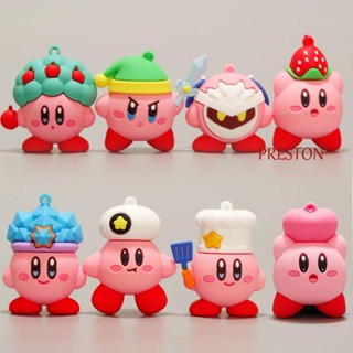 PRESTON Collection Kirby Figure Kids Gifts Decorate Dolls Star Kirby Action Figure Mini Model Toys Kawaii Cartoon PVC Figure Doll