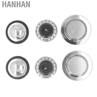 Hanhan 3set Kitchen Sink Stopper  Strainer Stainless Steel Sink Drain Strainer HG