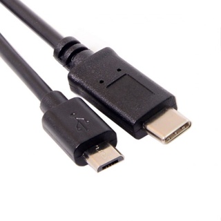 Xiwai สายเคเบิลเชื่อมต่อ USB 3.0 3.1 Type C ตัวผู้ เป็น Micro USB 2.0 ตัวผู้ สําหรับแล็ปท็อป โทรศัพท์