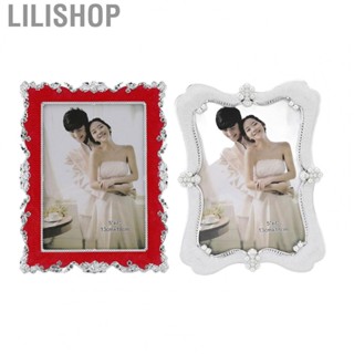 Lilishop Picture Frame  Plastic Photo Display Photo Frame Great Gift Modern Versatile with Back Stand for Home Decoration