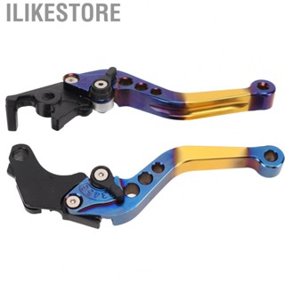 Ilikestore Brake Clutch Lever  Short CNC Aluminum Alloy Heavy Duty Sturdy Brake Perch 2PCS/Set  for Motorcycle