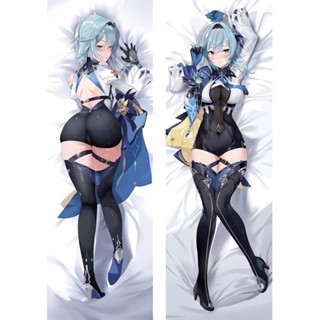 Dakimakura Genshin Impact EULA Tricot ปลอกหมอน ลายอนิเมะ Hugging Body Tricot ขนาด 150x50 ซม. สําหรับตกแต่ง (ขนาด : 150X50 ซม.)