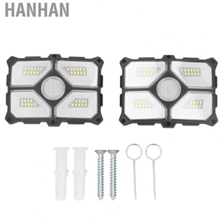 Hanhan 2 Set  Solar Wall Light Outdoor Motion  Wall Lamp Solar Garden Light