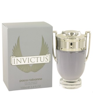 (100ml) Paco Rabane Brave Silver Cup Mens perfume Paco Rabanne Invincible Warrior น้ําหอม สําหรับผู้ชาย สีเงิน 100 มล.