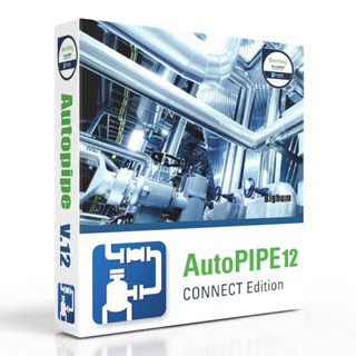 Autopipe V.12 Full Lifetime โปรแกรม วิเคราะห์และ ออกแบบ ท่อ [ตัวเต็ม] [ถาวร] 🔥