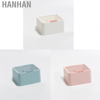 Hanhan Storage Box  Plastic Portable Durable Cosmetic Case  for Office for Travel