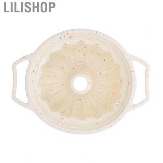 Lilishop Cake Mold Silica Gel Hollow Easy Clean Annular Shape Enough Mousse Baking New