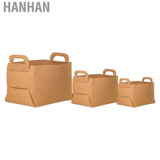 Hanhan Felt Storage Box  Fashionable Felt Storage  Thickening Foldable Keeps Neat Organized  for Office for Clothes