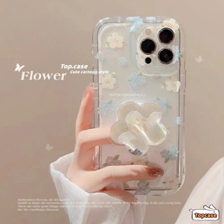 เคสโทรศัพท์มือถือ TPU กันรอยเลนส์กล้อง ลายการ์ตูนดอกไม้น่ารัก สําหรับ Samsung A04s A04 A02s A13 A23 A34 A03s A03 A72 A52 A32 A22 A12 A50s A71 A51 A11