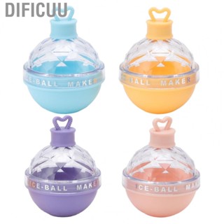 Dificuu 4Pcs Ice Hockey Mold Round Ball Ice Mold Spherical Ice Tray With Lid New