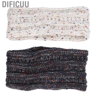 Dificuu Knit Headband Winter Breathable Women Ear Warmer For Shopping Camping Running