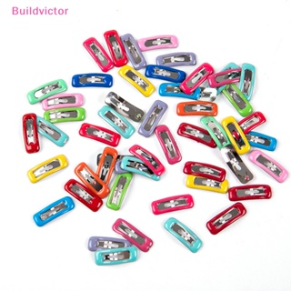 Buildvictor กิ๊บติดผม 1/6 1/12 OB11 ขนาดเล็ก 2 ซม. อุปกรณ์เสริม สําหรับตุ๊กตา 10 ชิ้น ต่อชุด