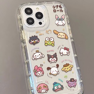 Yiki|เคสโทรศัพท์มือถือแบบนิ่ม TPU ใส ลายการ์ตูนอะวาตาร์ กราฟฟิตี้ สําหรับ Samsung A24 A22 A14 A13 A12 A04E A04 A03S A03 A02S A02 A11 A10S A10