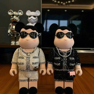 Bearbrick ตุ๊กตาหมีโคโค่แบร์ 1,000% สําหรับตกแต่งห้องนั่งเล่น