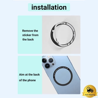 Magnetic Ring แหวน แม่เหล็ก แม่เหล็ก ติด โทรศัพท์ แม่เหล็กติดมือถือ สติกเกอร์แม่เหล็ก เคสแม่เหล็ก