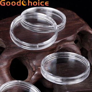 【Good】Coin Holders Award Medal Commemorative Money Penny Storage Round Clear【Ready Stock】