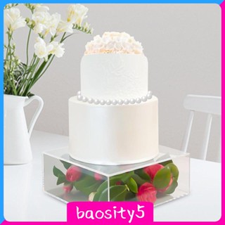 [Baosity5] ขาตั้งเค้ก แบบใส ทรงกลม สําหรับงานวันเกิด