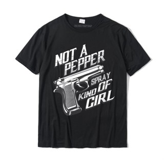 เสื้อยืดคอกลม ผ้าฝ้าย ขนาดใหญ่ พิมพ์ลาย Not A Pepper Spray Kind Of Art สําหรับผู้ชาย และผู้หญิง