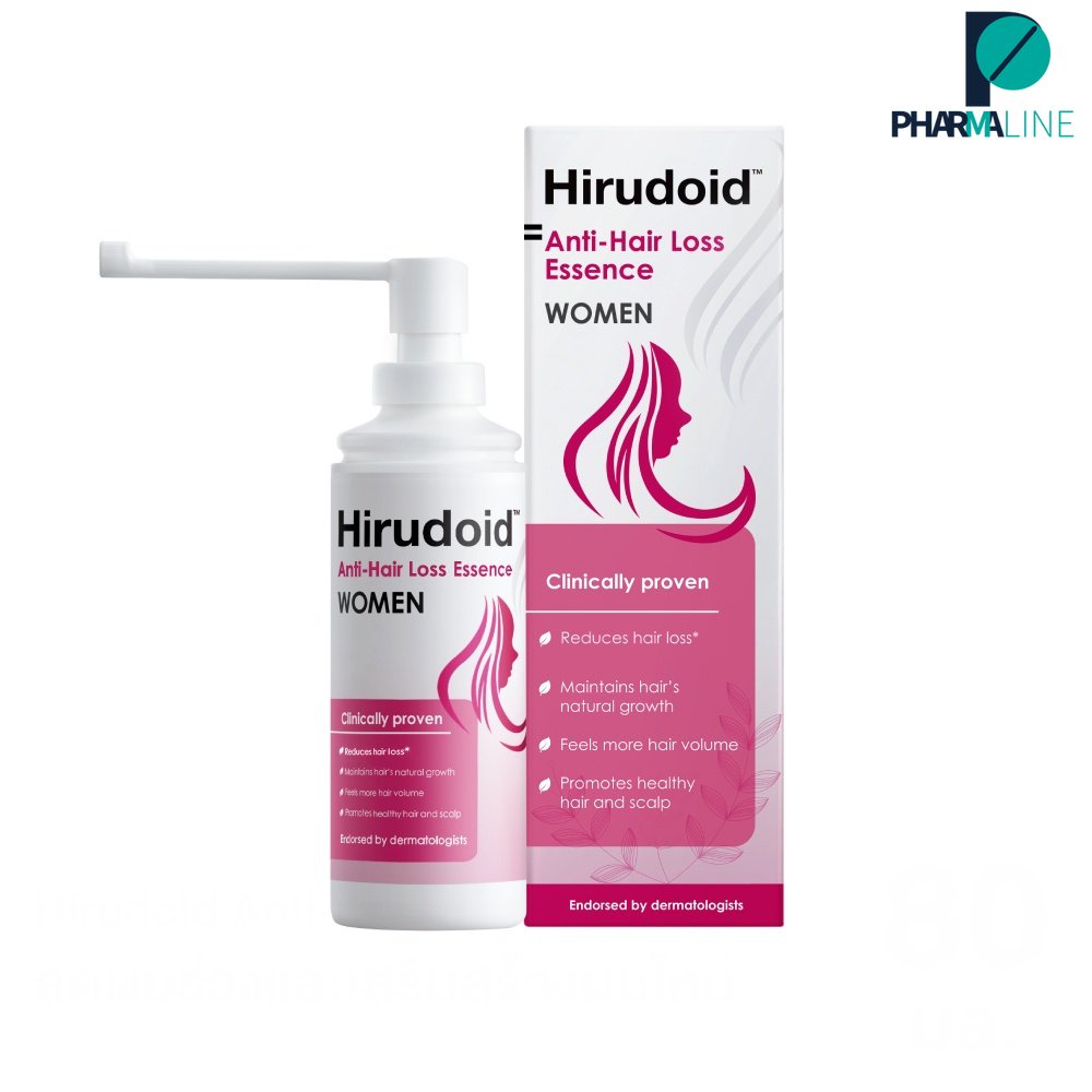 Hirudoid Anti Hair loss essence Women 80 ml ฮีรููดอยด์ แอนตี้ แฮร์ลอส เอสเซนส์ สูตรสำหรับผู้หญิง  [P