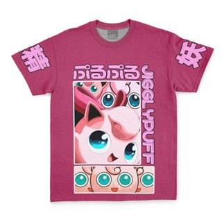 เสื้อยืด พิมพ์ลายโปเกม่อน Jigglypuff แฟชั่นสตรีท