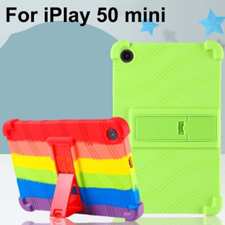 เคสซิลิโคนนิ่ม พร้อมขาตั้ง กันแตก สําหรับ ALLDOCUBE iPlay 50 mini iplay50mini 8.4 cover