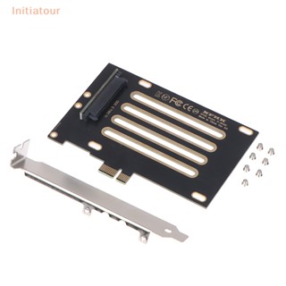 [Initiatour] อะแดปเตอร์โฮสต์ PCIE 3.0 x4 Lane เป็น U.2 U2 Kit SFF 8639 สําหรับเมนบอร์ด Intel 750
