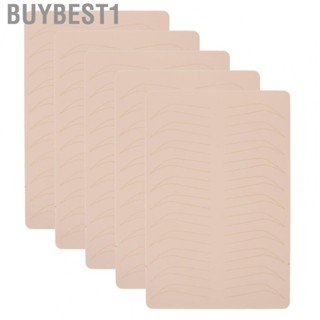 Buybest1 Eyebrow Tattoo Practice Skin  Eyebrows Practice Skin Silicone Double Sided  for Beauty Salon