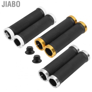 Jiabo Non-Slip Grip  Rubber Handlebar Grips Long‑term Riding with 2 PCS Handlebar Plug for BMX Mountain  MTB road Bike  Fixed Cog  Beach Cruiser  Scooter