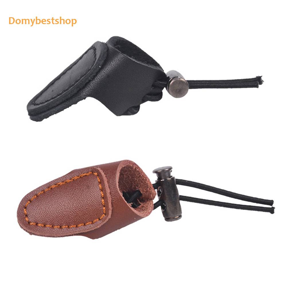 [Domybestshop.th] แหวนหนังวัว แบบหนา สําหรับฝึกยิงธนูล่าสัตว์