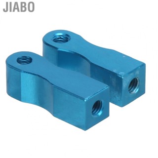 Jiabo 2 Pcs RC Servo Mount Aluminum Alloy Sturdy Durable Steering Gear Fixation Fo FAD