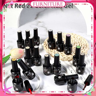 ♕ Monja Pure Color Nail Polish Gel High Saturated Summer Soak Off Uv Led Phototherapy Glue Nail Art For Nail Shop 21 Colors 10ml FURNITURE