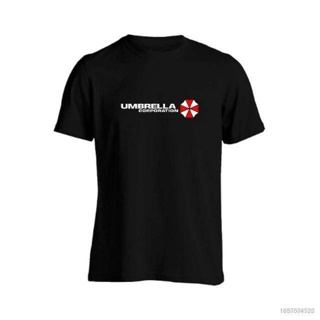 เสื้อยืดแขนสั้นลําลอง ทรงหลวม พิมพ์ลายเกม Resident Evil Umbrella SY7 พลัสไซซ์ สําหรับผู้ชาย และผู้หญิง YS7