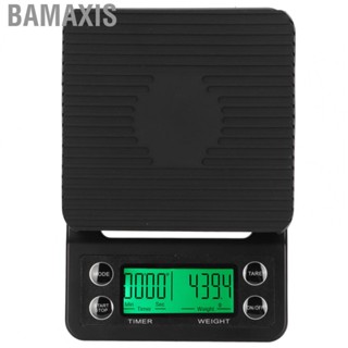 Bamaxis High Accuracy Electronic Coffee Scale Digital Kitchen  W/Timekeeping