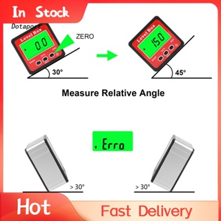 Kddt- เครื่องวัดระดับมุมเอียง มีไฟแบ็คไลท์ ทนต่อการสึกหรอ สําหรับงานไม้ 1 ชุด