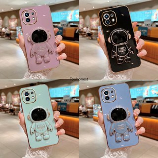 เคส infinix Note 30 Pro เคส infinix Note 30i Casing infinix Hot 20 Play Case infinix Hot 20i Case infinix Hot 20S Case infinix Hot 11 Case Luxury Cute Silicone 3D Astronaut Stand Phone Cover Cassing Cases Case โทรศัพท์มือถือ ซิลิโคน ลายนักบินอวกาศ