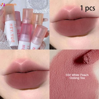 Hey.yue Mist Matte Lip Glaze Light Smooth Lip Mud สวยไม่ติดถ้วยลิปสติก Small Exquisite veemm