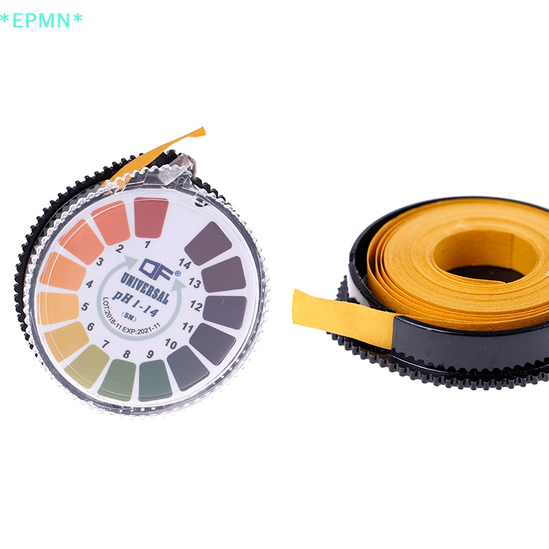 Epmn> ใหม่ แถบกระดาษทดสอบค่า ph 1-14 กรดอัลคาไลน์ 5 เมตร 1 ม้วน - รูปที่ 7