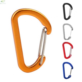 Carabiner พวงกุญแจ คาราบิเนอร์ โลหะผสมอลูมิเนียม 40x25x4 มม. สําหรับตั้งแคมป์ 1 ชิ้น